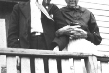 124: Pat Ryan and his grandmother Mary Joseph (Whelan) Ryan. [courtesy of Marg (Ryan) Martin]  -Pat son of Denis Ryan &amp;amp; Mae Dunphy